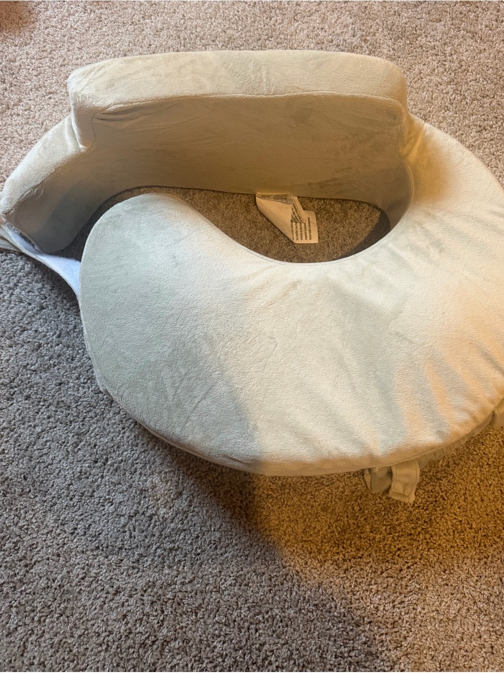 NWOT My Brest Friend Super Deluxe Nursing Pillow - Platinum